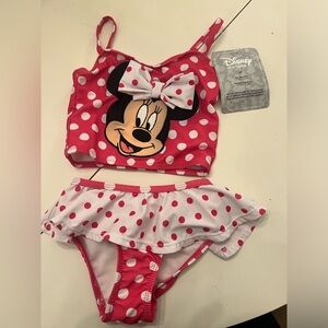 Minnie Mouse tankini NWT 3T